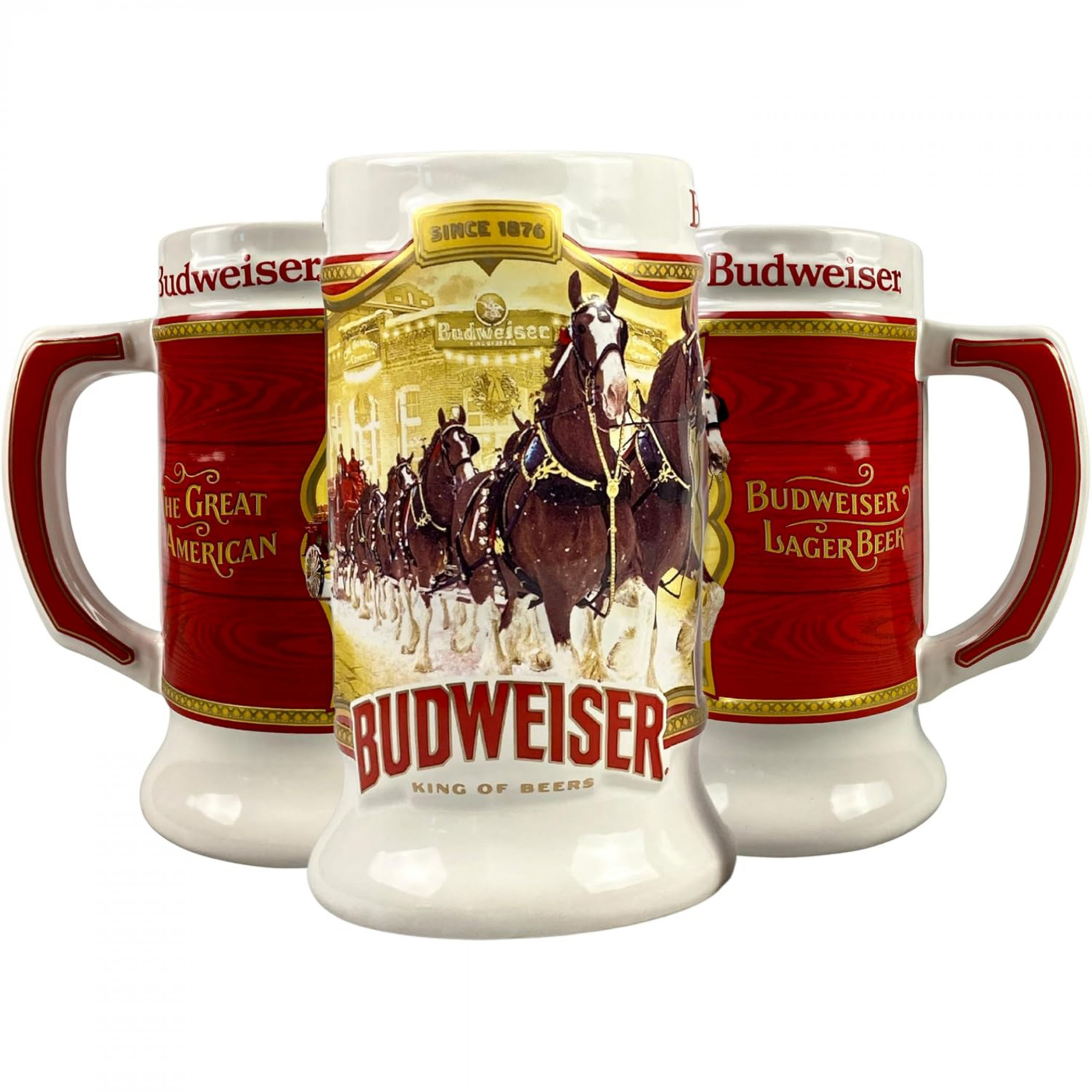 Product image 0 for Budweiser Limited-Edition 2024 Holiday Stein